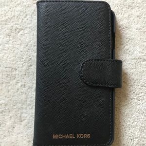 Michael Kors IPhone Wallet Case Black